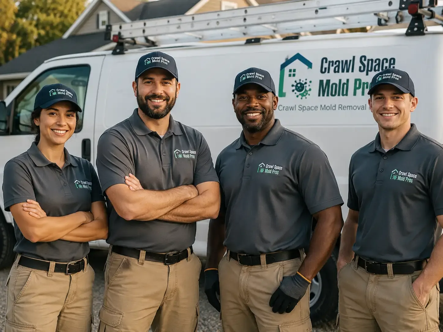 Crawl Space Mold Removal company in Mikana, WI
